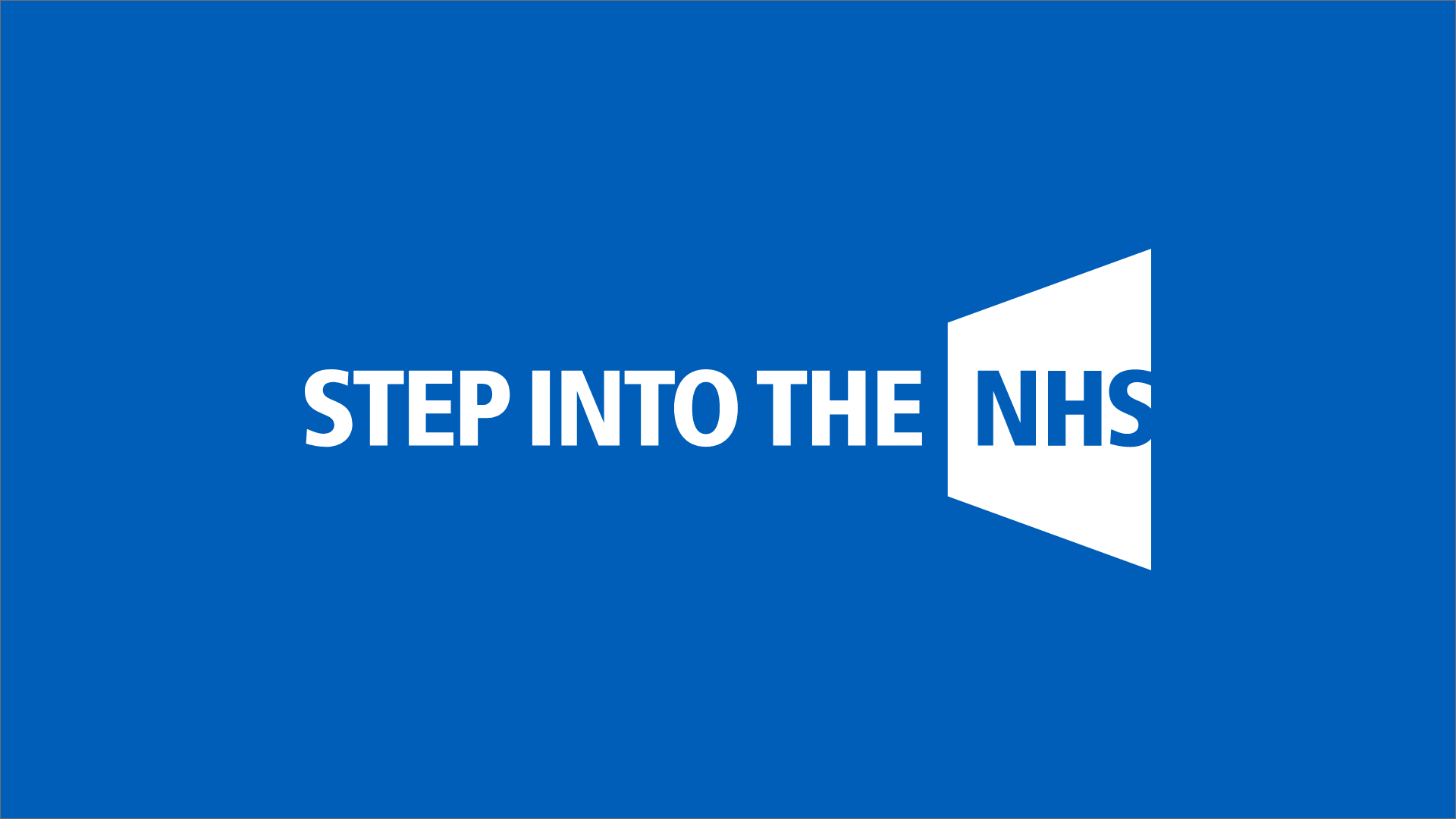 Step into the NHS — Health careers for young people — Brand Ethos